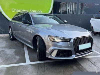 Gris / plata Usado 2018 Audi A6 S-Line Familiar | 23.000 € (Precio justo)