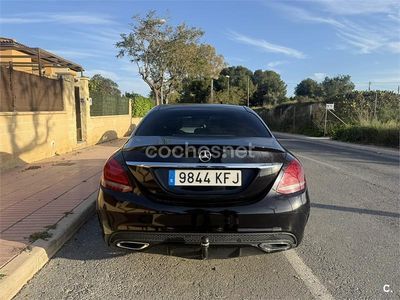 Używany Mercedes C220 AMG 170 KM (125 kW) 2015 Czarny Sedan/Limuzyna
