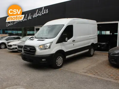 Usado Ford Transit Trend 131 CV (96 kW) 2021 Blanco Van