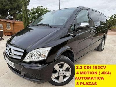 Käytetty Mercedes Viano 163 HP (119 kW) 2013 Musta Tila-auto