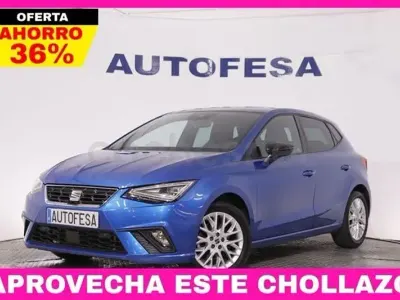 Usado Seat Ibiza FR 115 CV (84 kW) 2025 Azul Utilitario