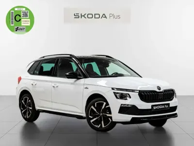 Usado Skoda Kamiq Monte Carlo 150 CV (110 kW) 2025 Blanco SUV