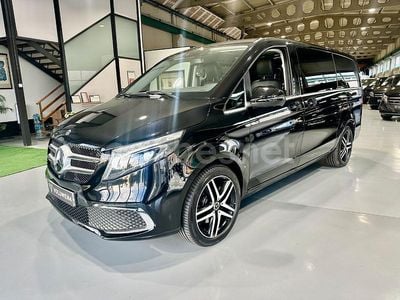 Negro Usado 2020 Mercedes V300 Exclusive Monovolumen | 63.500 € (Caro)