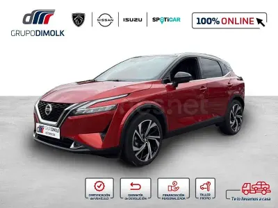 Usado Nissan Qashqai Tekna 158 CV (116 kW) 2022 Granate SUV