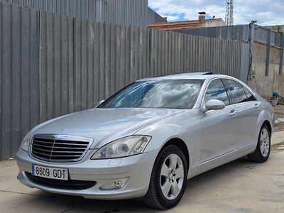 Usado Mercedes S350 272 CV (200 kW) 2009 Gris / plata Berlina