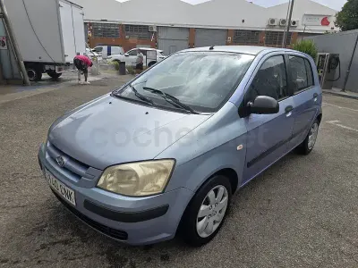 Usado Hyundai Getz 82 CV (60 kW) 2003 Azul Utilitario