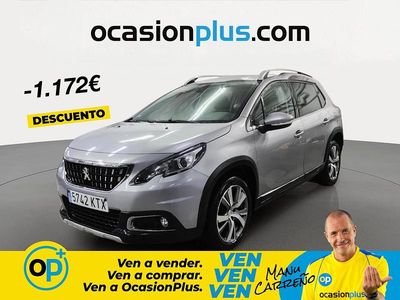 Usado Peugeot 2008 Allure 110 CV (80 kW) 2019 Gris SUV