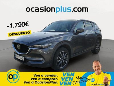 Usado Mazda CX-5 Sky 194 CV (142 kW) 2018 Gris SUV
