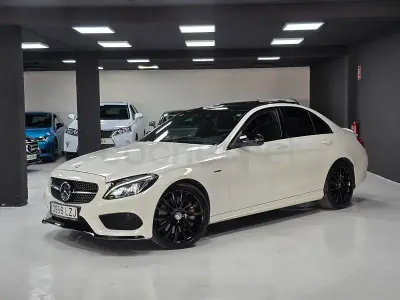 Usado Mercedes C43 AMG 367 CV (269 kW) 2016 Blanco Berlina