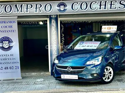 Usado Opel Corsa Expression 90 CV (66 kW) 2017 Azul Utilitario