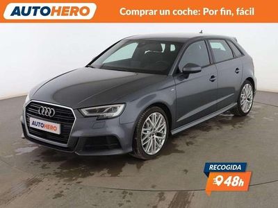 Gris Usado 2018 Audi A3 Sport Berlina | 19.142 € (Buen precio)