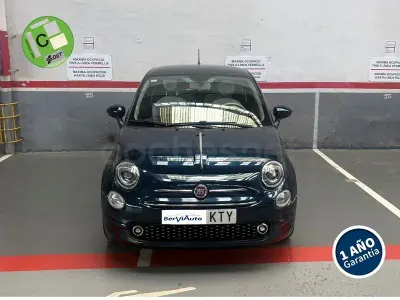 Usado Fiat 500 Lounge 69 HP (50 kW) 2019 Azul Sedan