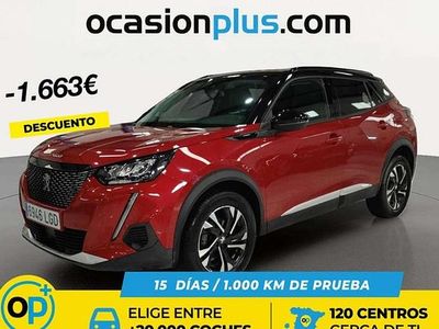 Käytetty Peugeot 2008 Allure 131 HP (96 kW) 2020 Punainen Katumaasturi