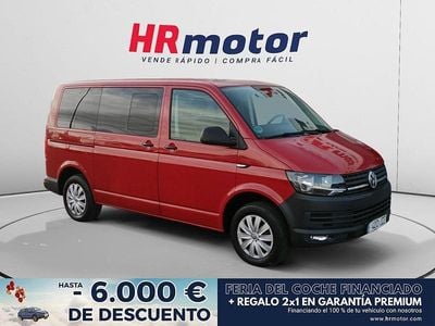 Rojo Usado 2017 VW Caravelle Trendline Monovolumen | 27.890 € (Precio justo)
