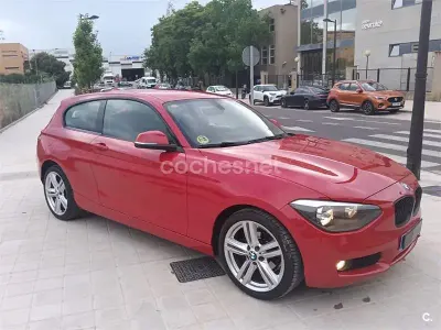 Usado BMW 116 M Sport 116 CV (85 kW) 2013 Rojo Utilitario