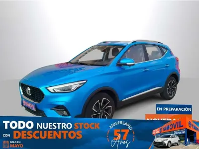 Usado MG ZS Luxury 111 CV (81 kW) 2022 Azul SUV