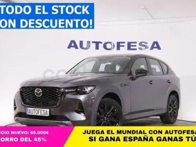 Usado Mazda CX-60 Homura-Line 200 CV (147 kW) 2024 Gris / plata SUV