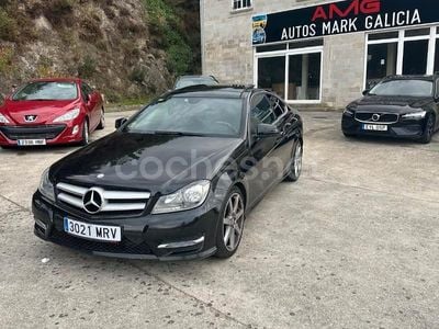 Negro Usado 2015 Mercedes C220 Coupe | 16.400 € (Super precio)