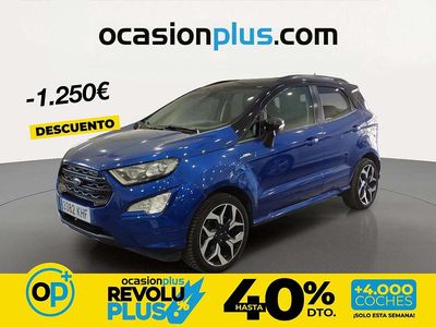 Usado Ford Ecosport ST-Line 140 CV (102 kW) 2018 Azul SUV