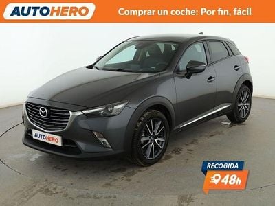 Usado Mazda CX-3 Luxury 105 CV (77 kW) 2018 Gris SUV