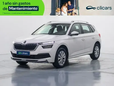 Usado Skoda Kamiq Ambition 110 CV (80 kW) 2022 Blanco SUV