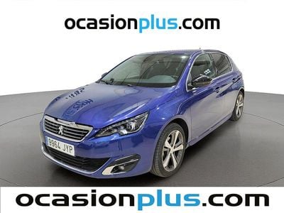 Käytetty Peugeot 308 GT-line 131 HP (96 kW) 2017 Sininen Viistoperä