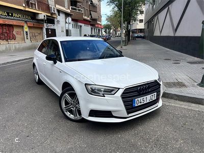 Usado Audi A3 150 CV (110 kW) 2017 Blanco Berlina