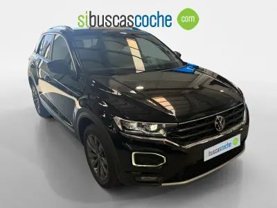 Usado VW T-Roc Sportline 150 CV (110 kW) 2021 Negro SUV