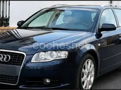 Usado Audi A4 170 CV (125 kW) 2007 Negro Familiar