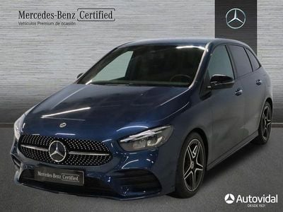 Azul Usado 2022 Mercedes B200 AMG line Monovolumen | 29.900 € (Precio justo)