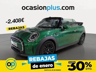 Verde Usado 2023 Mini Cooper Cabriolet Descapotable | 24.290 € (Un poco caro)