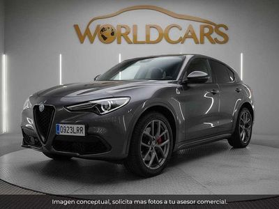 Gris Usado 2021 Alfa Romeo Stelvio Sprint SUV | 24.495 € (Precio justo)
