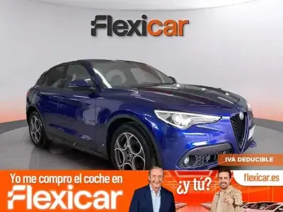 Usado Alfa Romeo Stelvio Sprint 160 CV (117 kW) 2022 Azul SUV