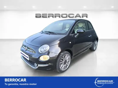 Usado Fiat 500 Lounge 69 CV (50 kW) 2017 Negro Utilitario