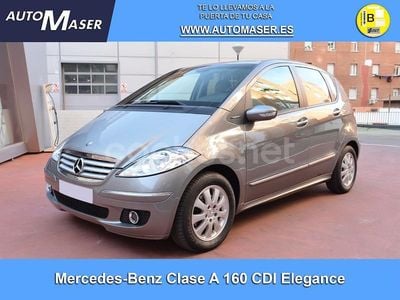 Gris / plata Usado 2007 Mercedes A160 Elegance Monovolumen | 7800 € (Un poco caro)