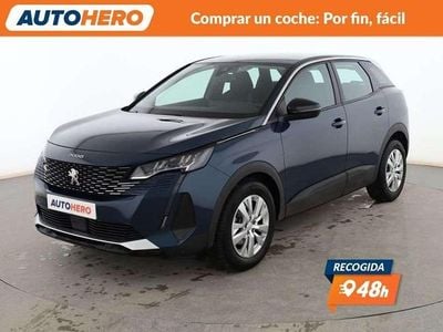 Usado Peugeot 3008 Active 131 CV (96 kW) 2022 Azul SUV