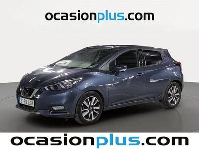 Usado Nissan Micra N-Connecta 90 CV (66 kW) 2020 Gris Utilitario