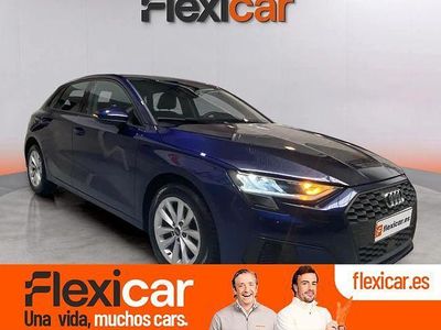 Usado Audi A3 150 CV (110 kW) 2021 Azul Berlina