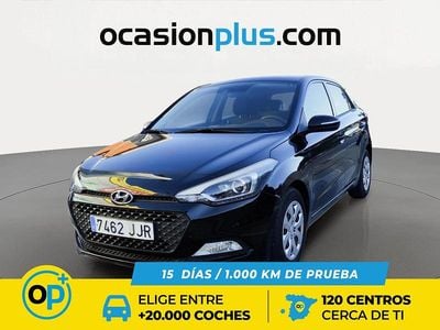 Usado Hyundai i20 84 CV (61 kW) 2015 Negro Utilitario