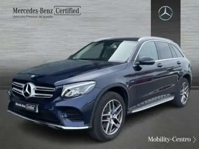 Usado Mercedes GLC350 320 CV (235 kW) 2016 Azul SUV