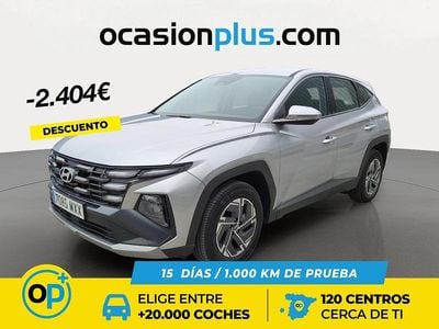 Gris Usado 2025 Hyundai Tucson SUV | 26.450 € (Precio justo)