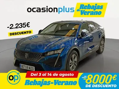 Usado Peugeot 408 Allure 145 CV (106 kW) 2025 Azul SUV