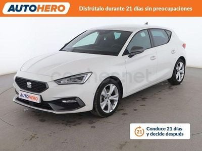 Usado Seat Leon FR 204 CV (150 kW) 2024 Blanco Berlina