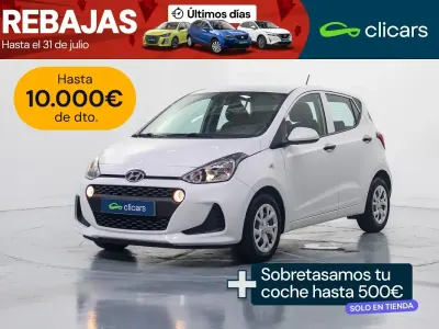 Usado Hyundai i10 66 CV (48 kW) 2017 Blanco Utilitario