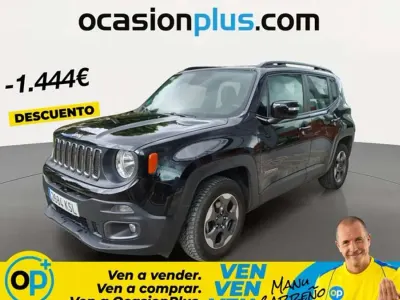 Usado Jeep Renegade 106 CV (77 kW) 2018 Negro SUV