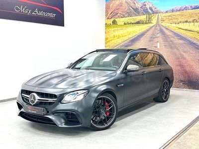 Usado Mercedes E63S AMG 612 CV (450 kW) 2018 Gris / plata Familiar