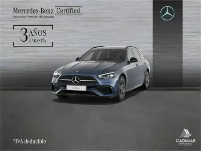 Usado Mercedes C220 200 CV (147 kW) 2025 Azul Familiar