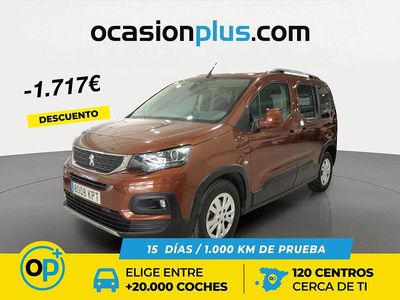 Usado Peugeot Rifter Allure 130 CV (95 kW) 2018 Marrón Monovolumen
