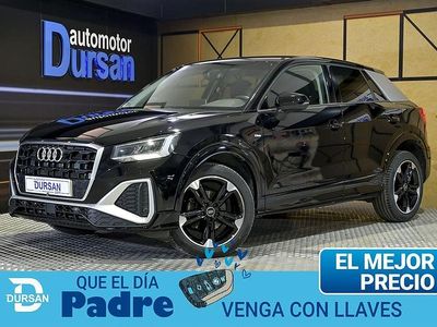 Usado Audi Q2 S-Line 150 CV (110 kW) 2022 Negro SUV