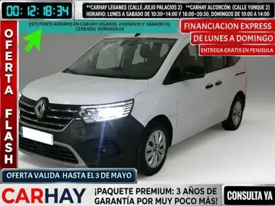 Begagnad Renault Kangoo Edition One 95 HK (69 kW) 2022 Vit Minibuss